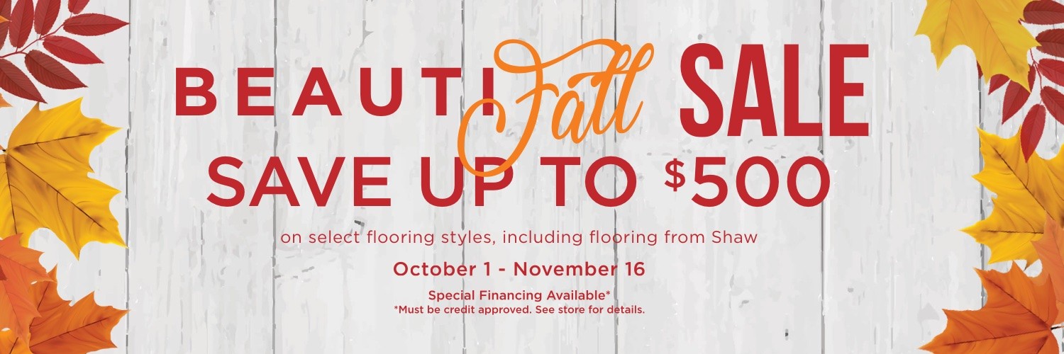 Beauti fall Sale | Webb Carpet Company