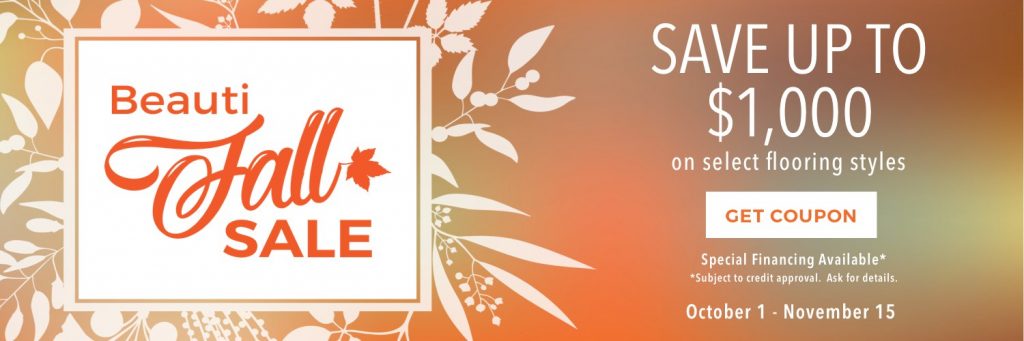 Beauti fallSale | Webb Carpet Company