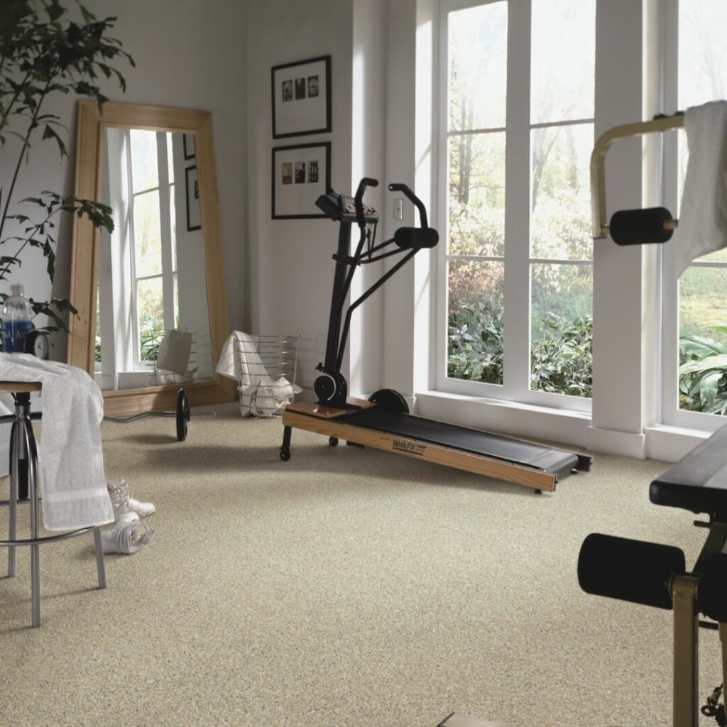 Gym room | Webb Carpet Company