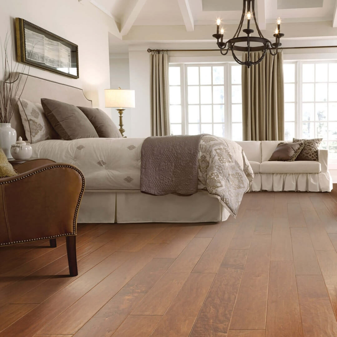 Bedroom hardwood